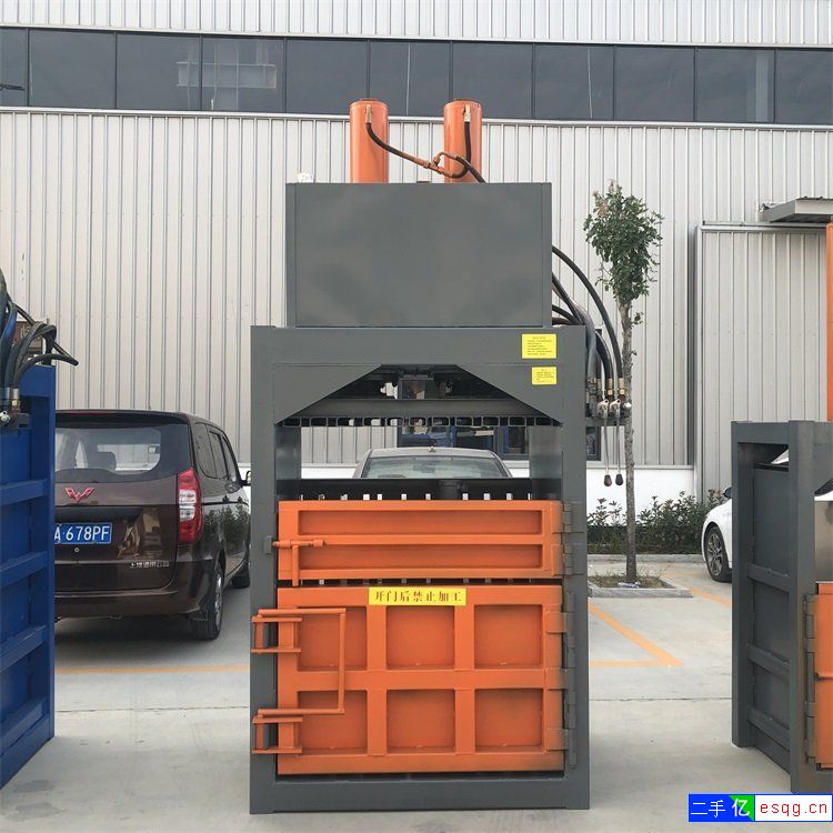 废纸板打包机 30吨立式液压压块机 塑料布编织袋压-2