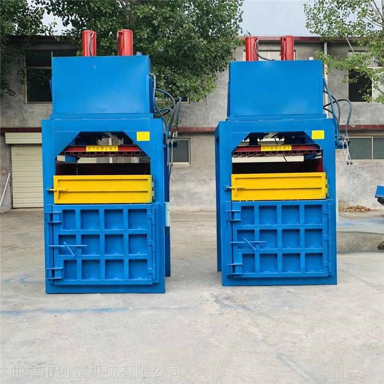 二手液压打包机编织袋废纸易拉罐打包-1