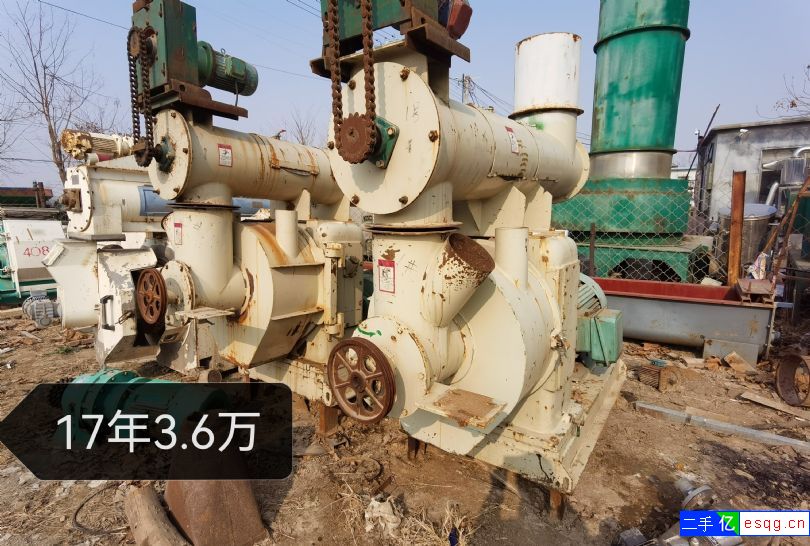 出售各年份420生物质颗粒机，90千瓦-2