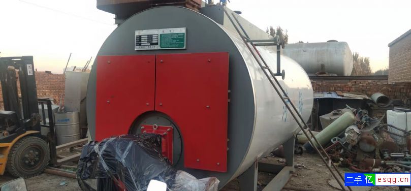出售二手2吨低氮30毫克燃气蒸汽锅炉，19年出厂，-1