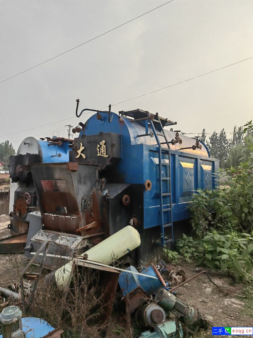 出售1吨生物质蒸汽锅炉，99成新。-2