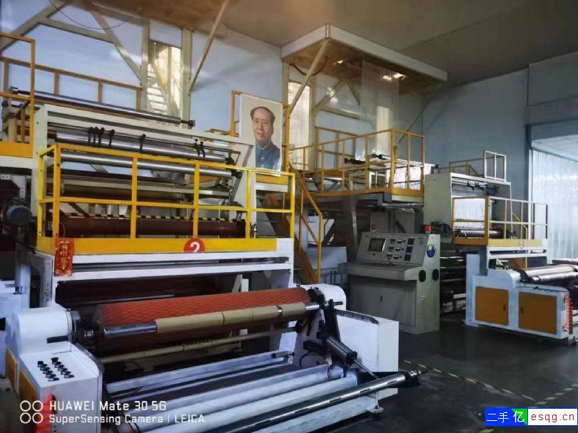 科志达三层共挤1800吹膜机-1