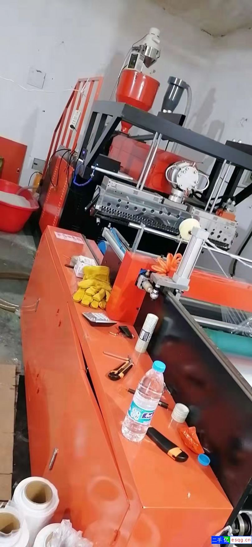 1000缠绕膜吹膜机,两台,新机二手价-2