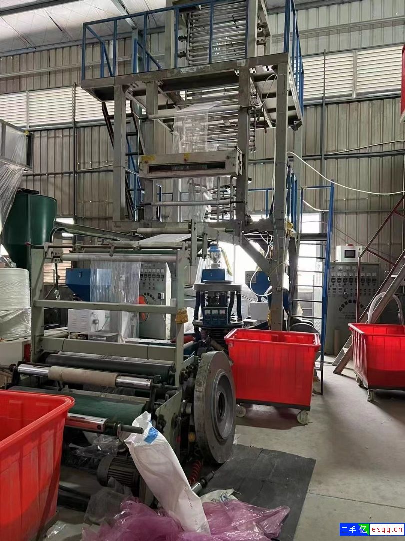 1100三层共挤高压膜口吹膜机-1