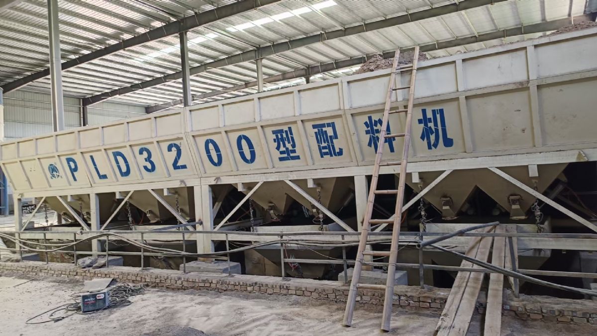 转让九成新二手120搅拌站一套-1