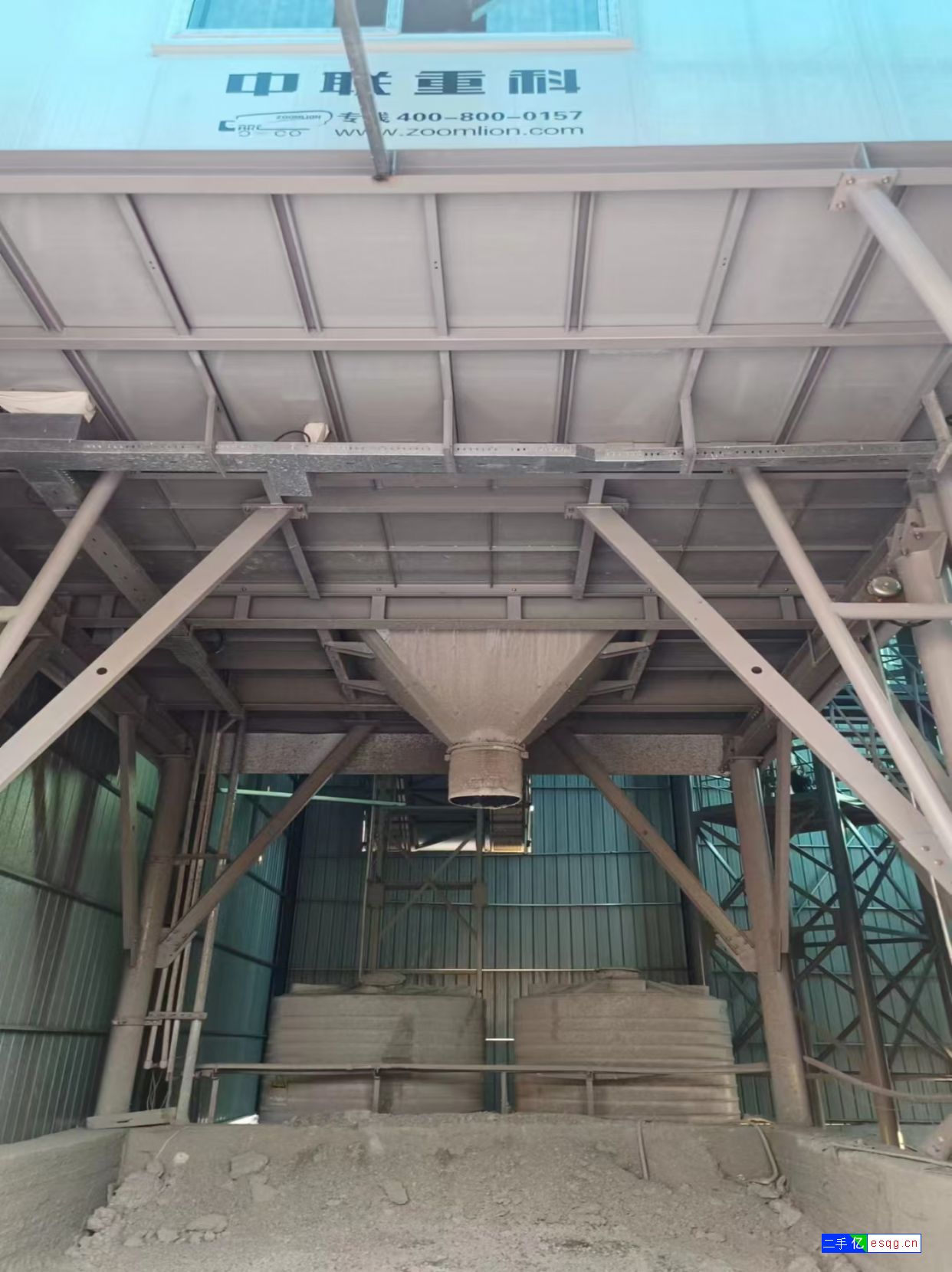 转让9.9成新中联重科180搅拌站-2