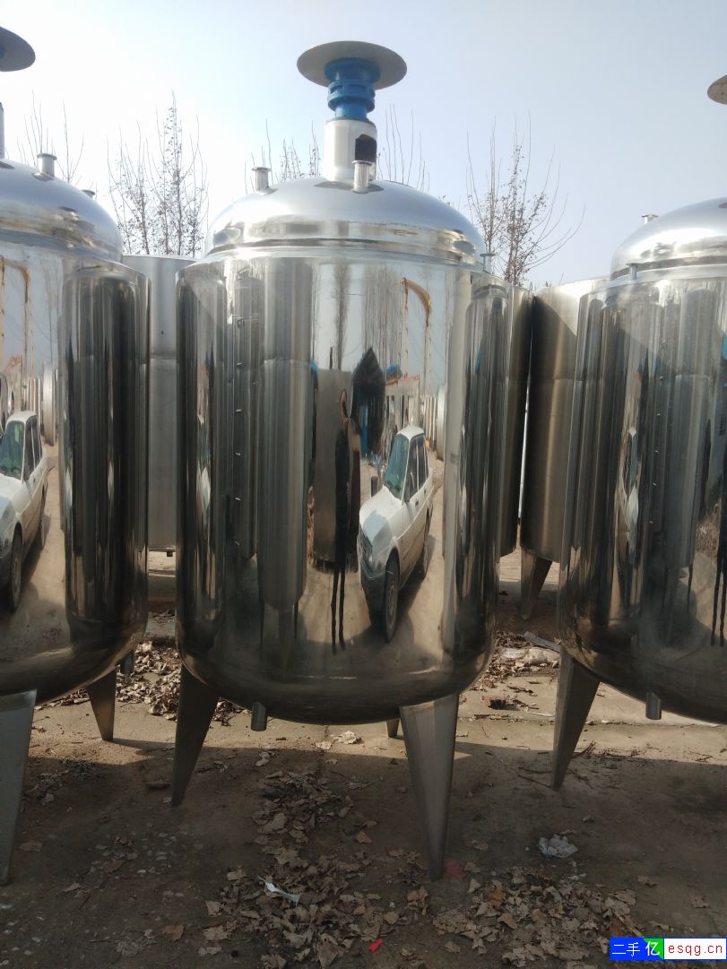 二手不锈钢储罐 二手搅拌罐 二手双层加热罐 二手保-1