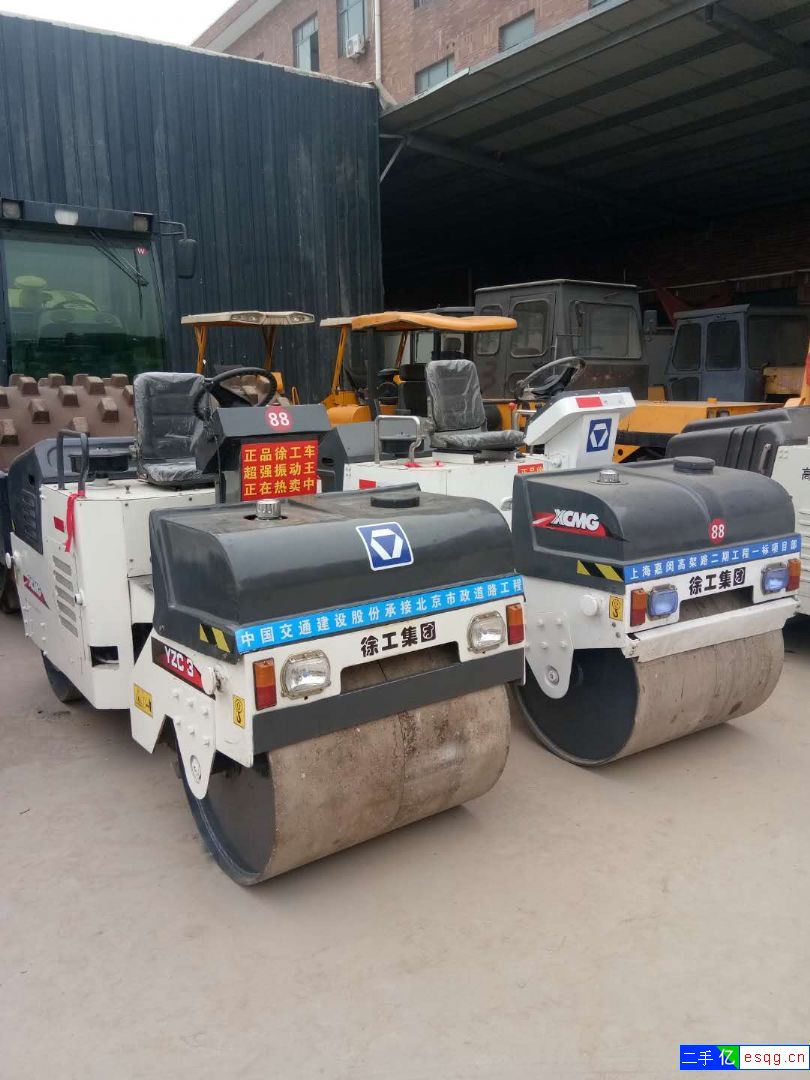 小型压路机双振动两轮徐工二手压路车-1