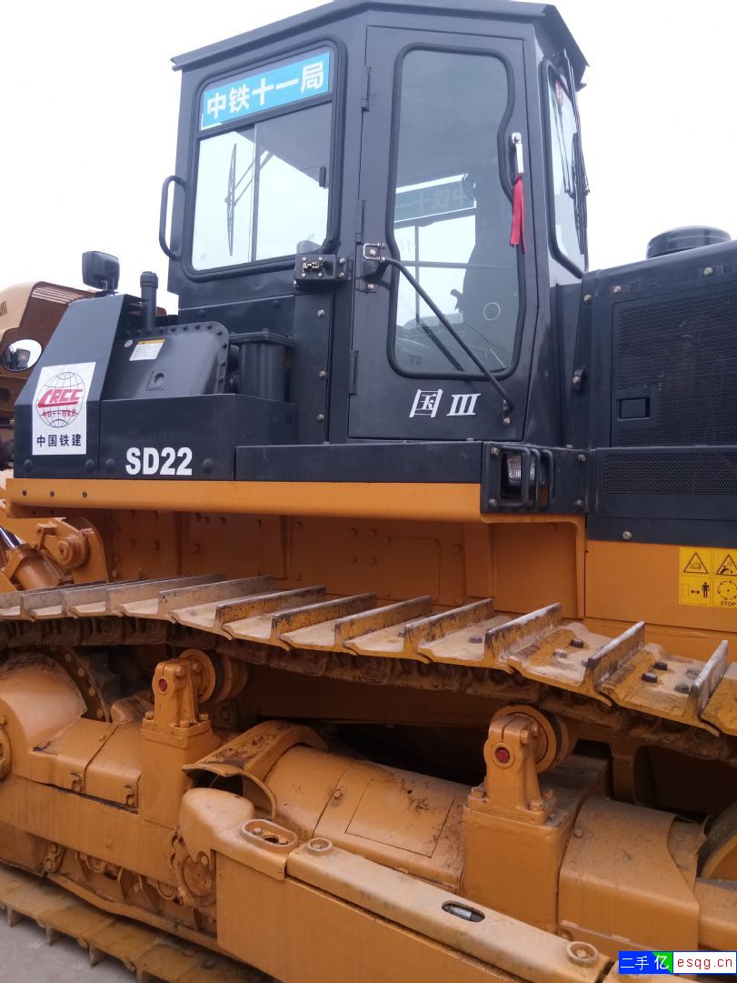 二手山推220推土机！大型旧推土机亏本急卖-2