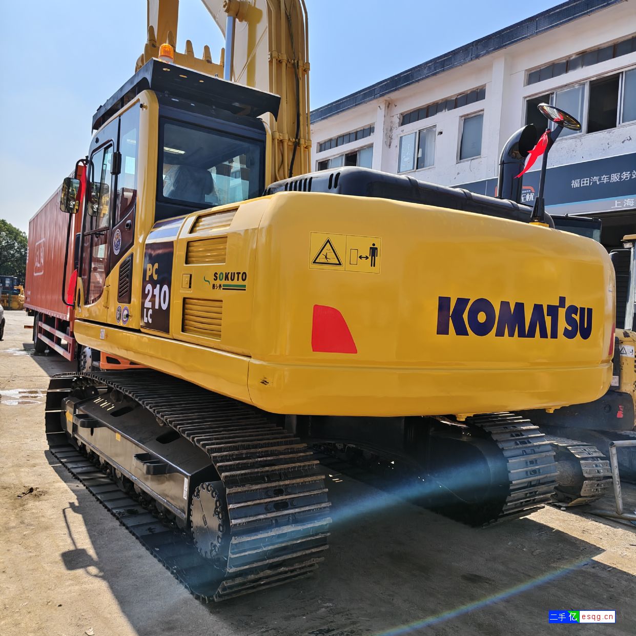日本原装小松210挖掘机二手出口-1