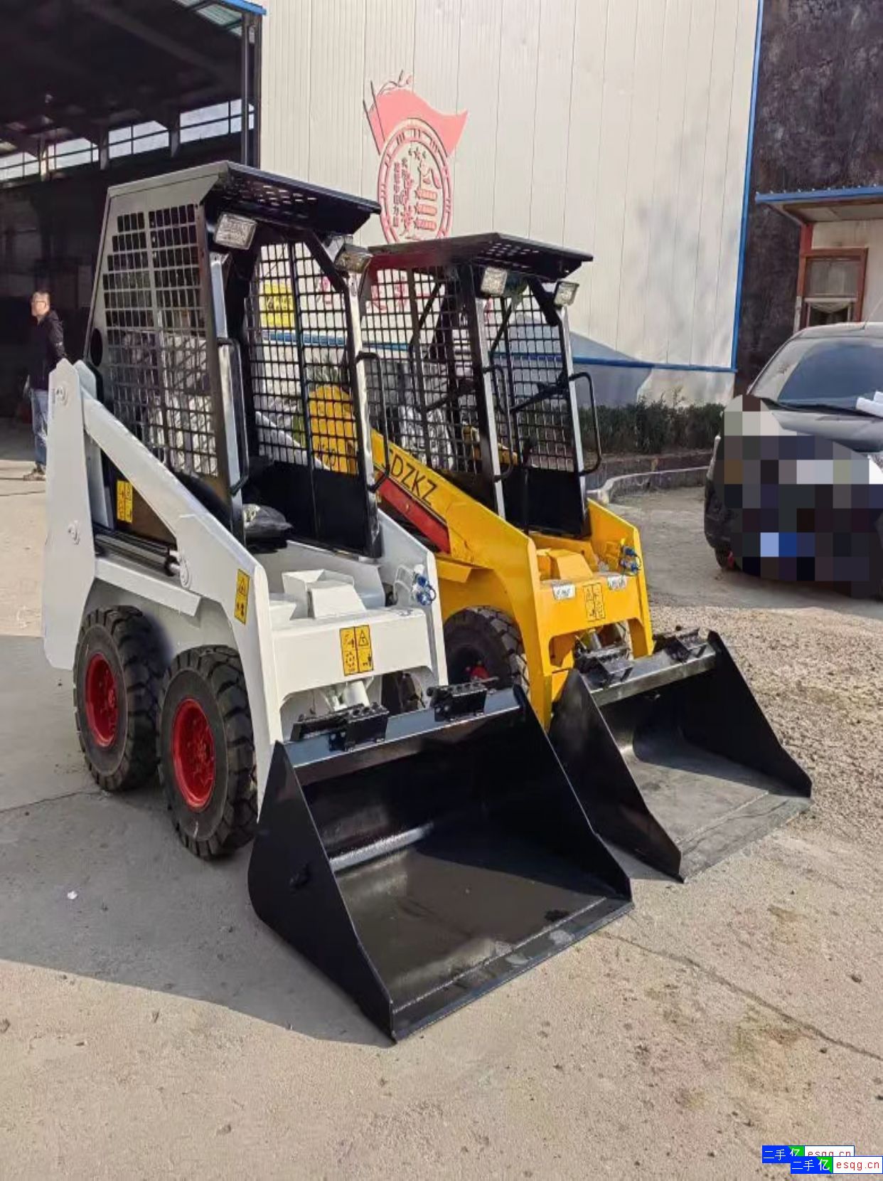 二手滑移装载机小型轮式山猫S160国产S70铲车-1