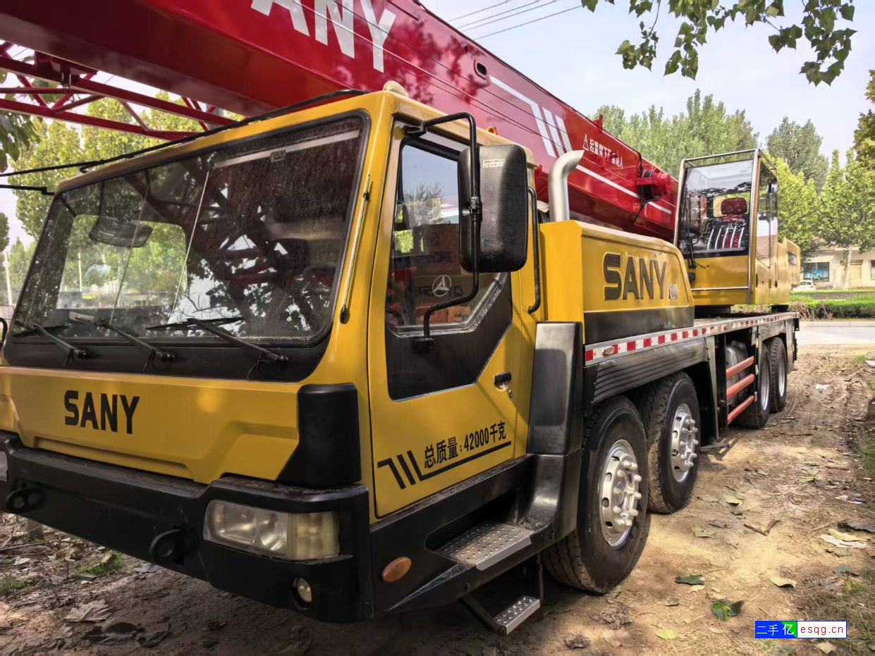 二手三一50吨吊车出口外贸SANY高质量汽车起重机-1
