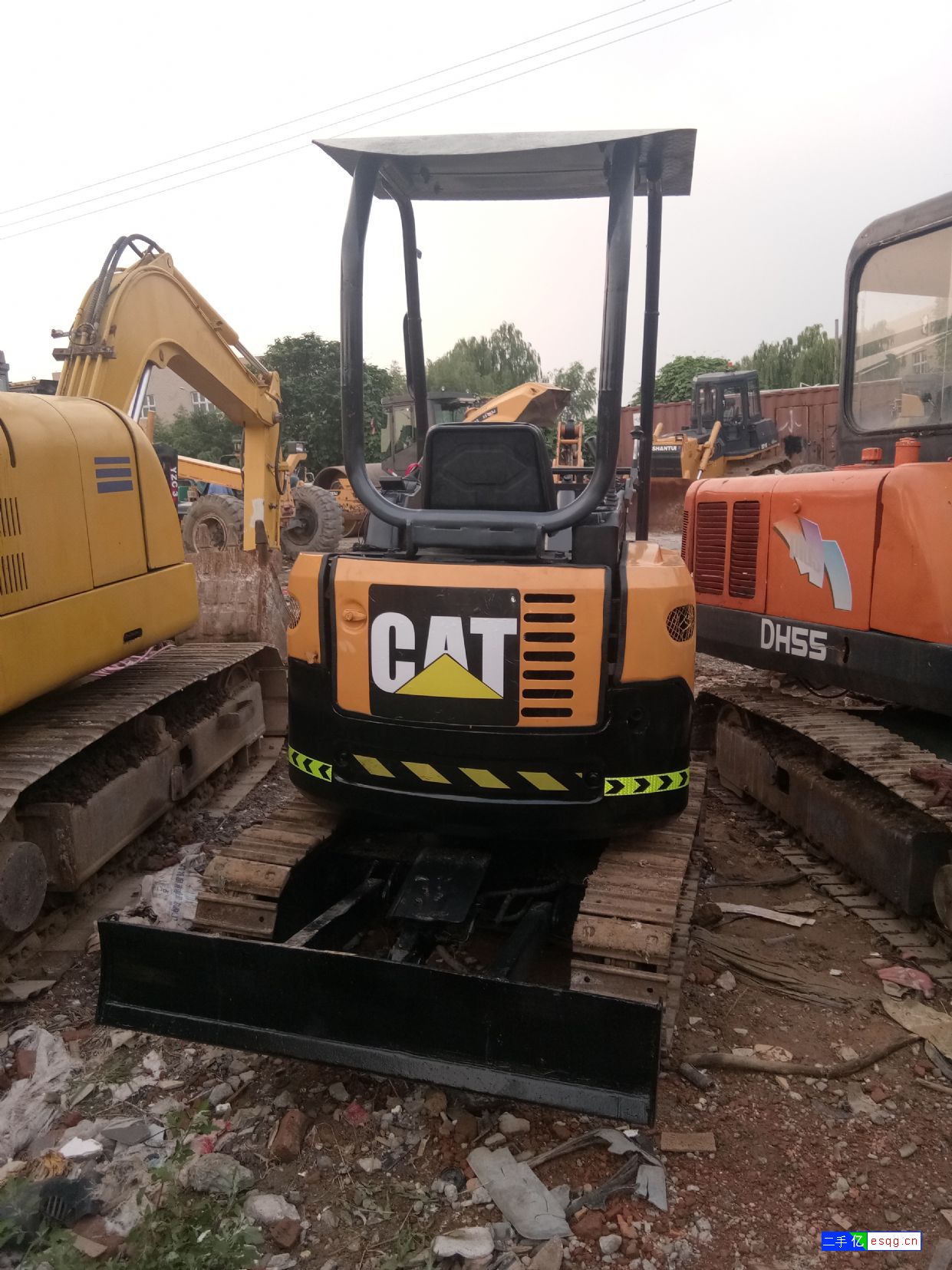 斗山55挖掘机二手DH55液压挖机转让-2