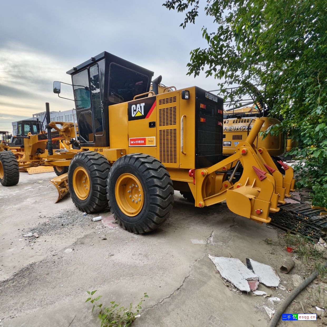 外贸卡特彼勒12G平地机140二手定制高仿-2