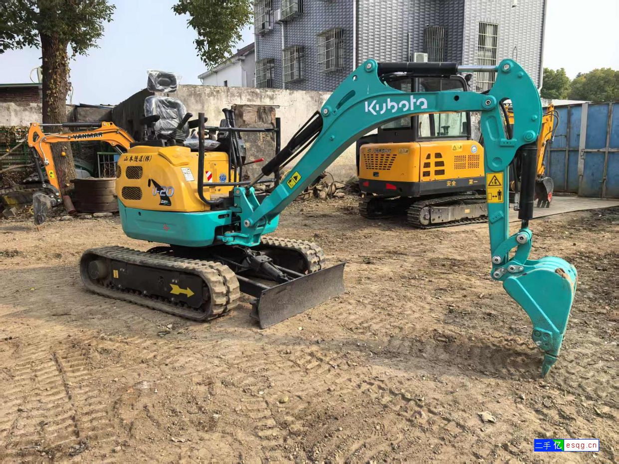 精品小挖机二手微挖雷沃久保田洋马小松-2