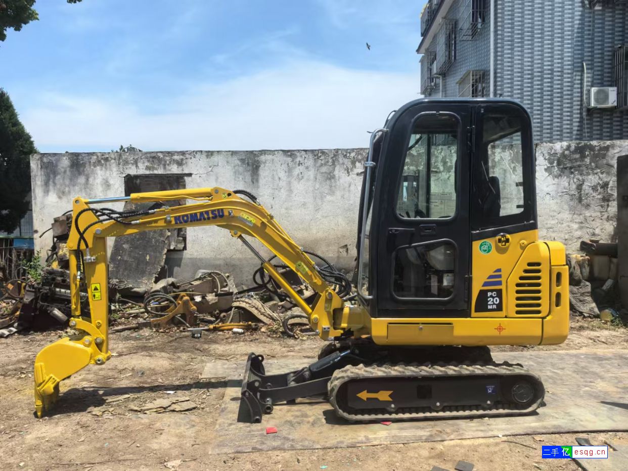 精品小挖机二手微挖雷沃久保田洋马小松-3