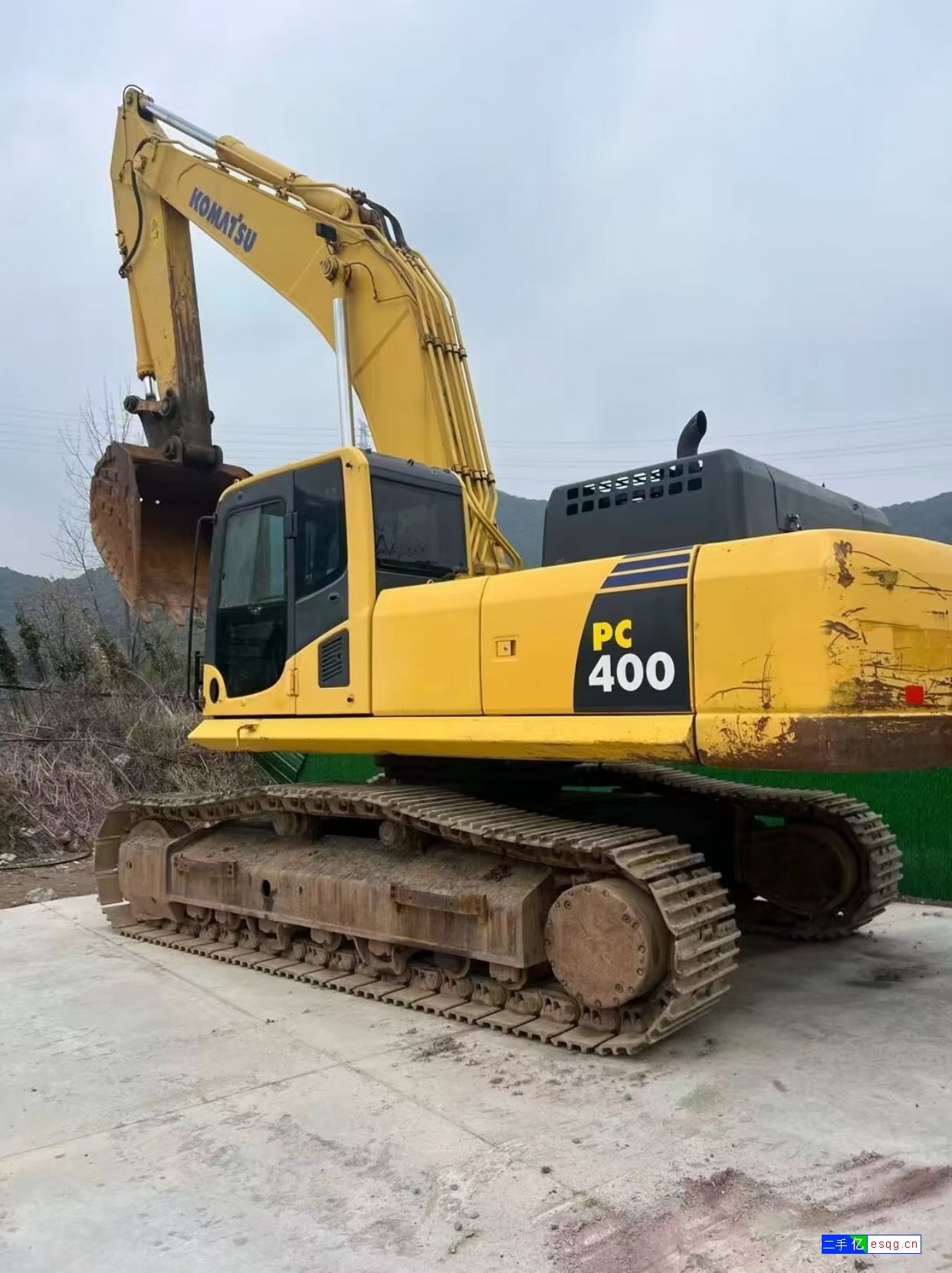 小松400-8挖掘机出口二手日本原装-1