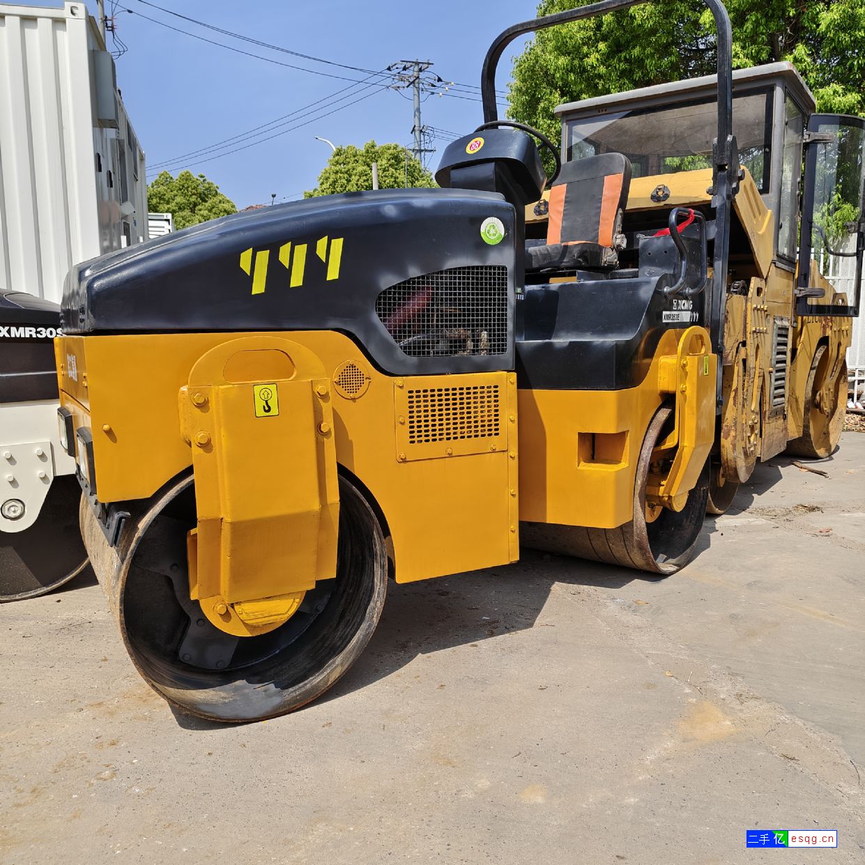 双驱双震小型二手压路机3吨徐工-2