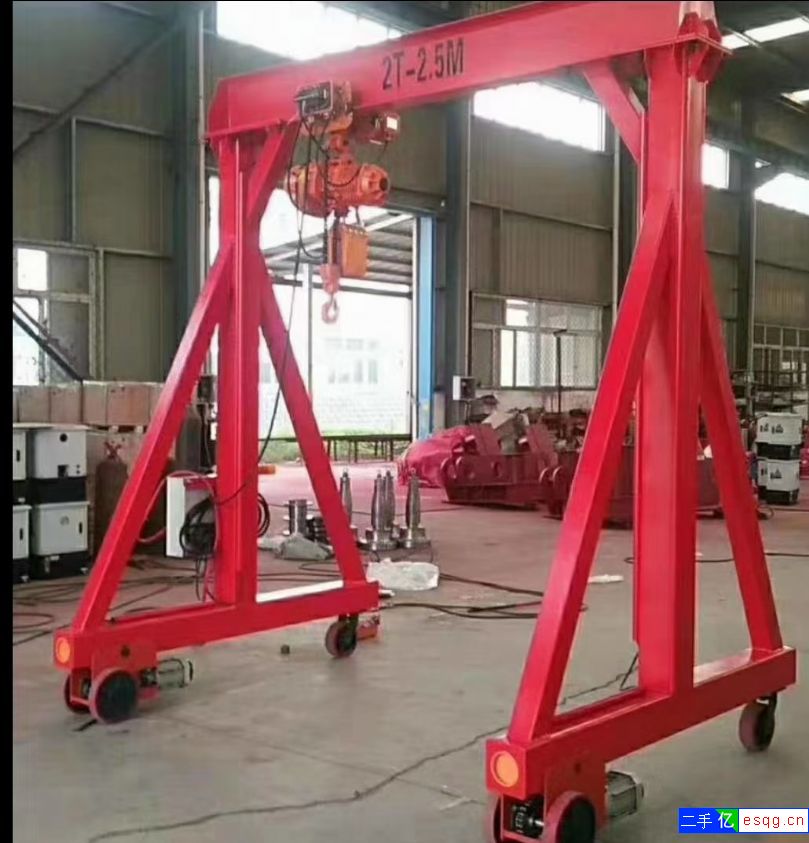 出售0.5-5吨移动龙门架 电动龙门吊质量好价格美-2