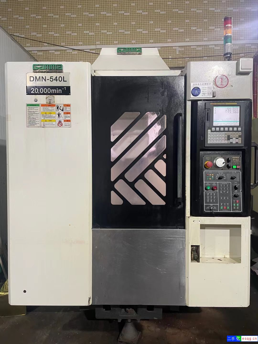 转让8成新伽玛T5钻攻机，发那科MD系统，16刀，-1