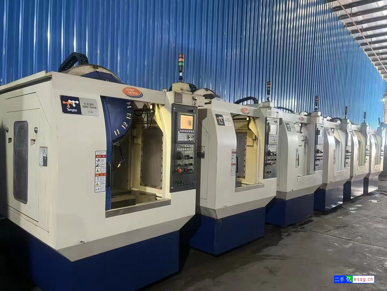 台湾东台510钻攻中心、法那科M D系统，主轴12-2