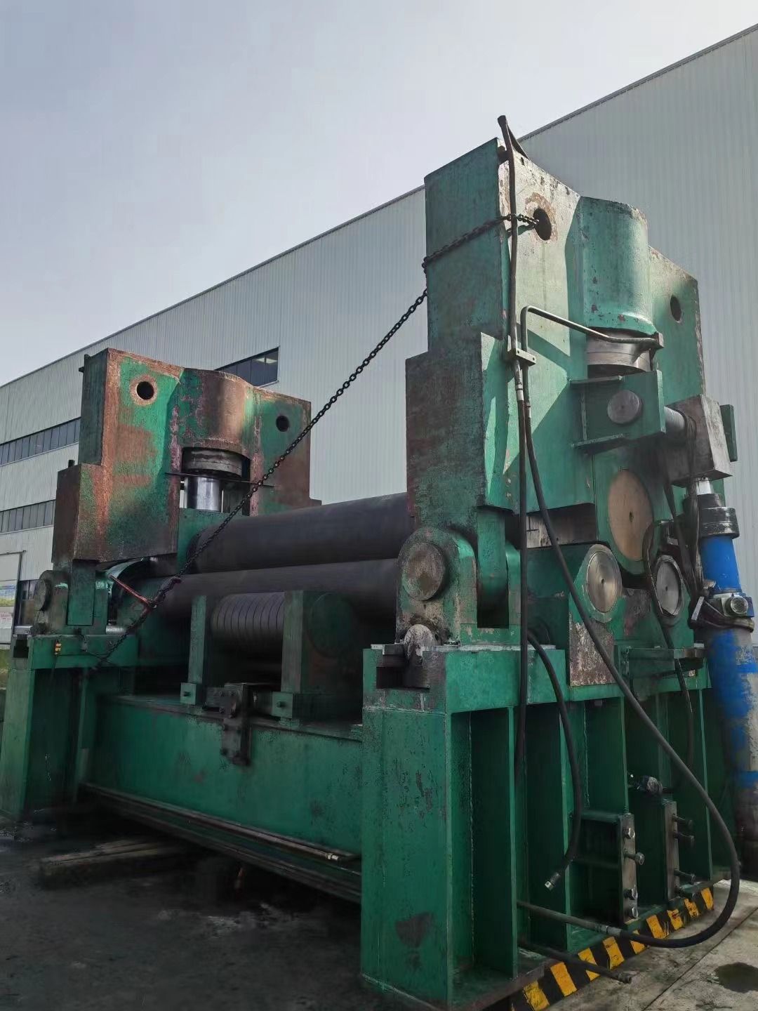 出售60×3米液压上辊卷板机-2