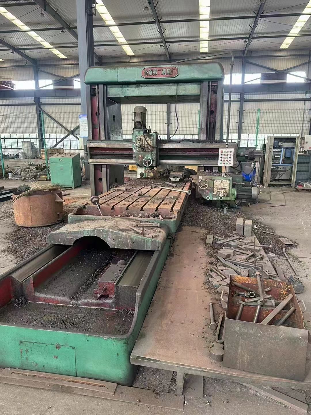 转让8新二手龙门铣床,3200一吨-2