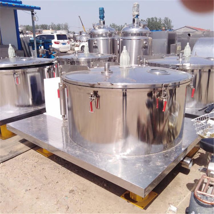 二手不锈钢平板吊带离心机,平板刮刀卸料离心机,衬塑-2