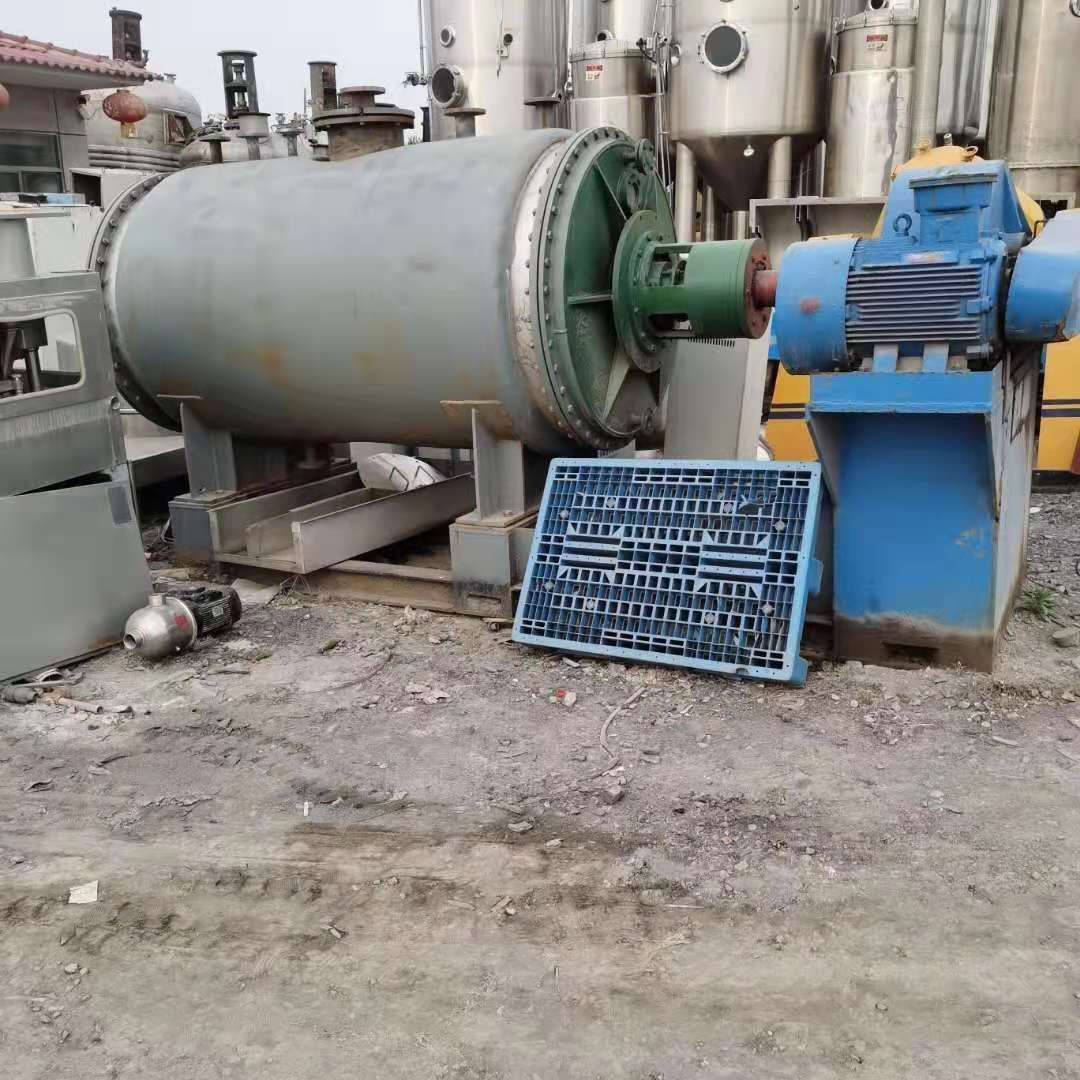 二手耙式干燥机，不锈钢真空耙式干燥机，真空耙式烘干-1