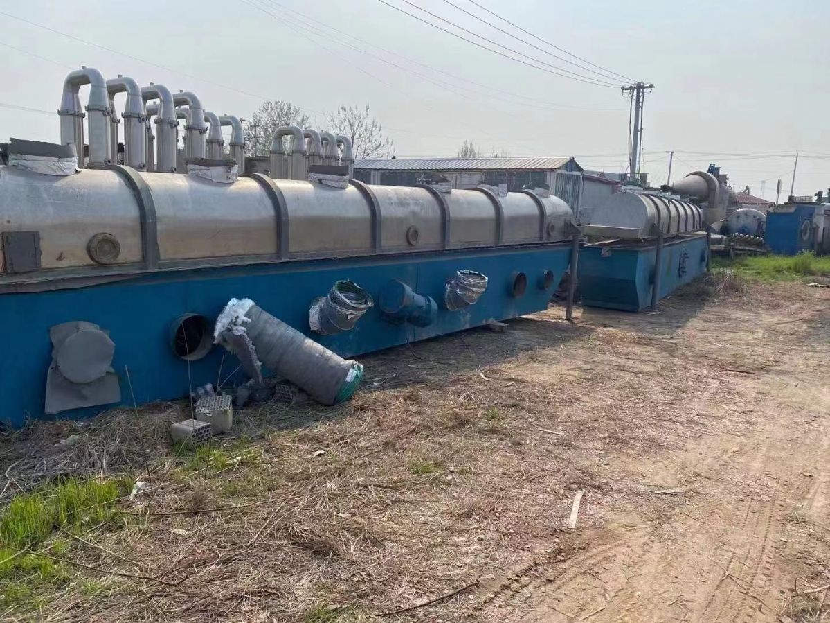 二手直线振动流化床干燥机,卧式振动流化床干燥机二手-2