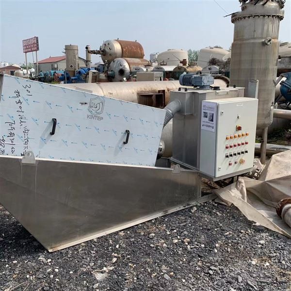 出售二手402叠螺脱水机 403叠螺污泥脱水机二手-2