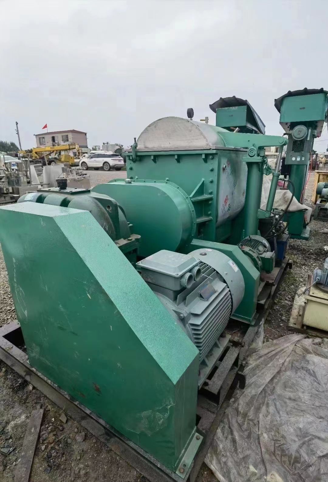 二手捏合机 不锈钢电加热捏合机 液压翻钢螺杆挤压捏-2