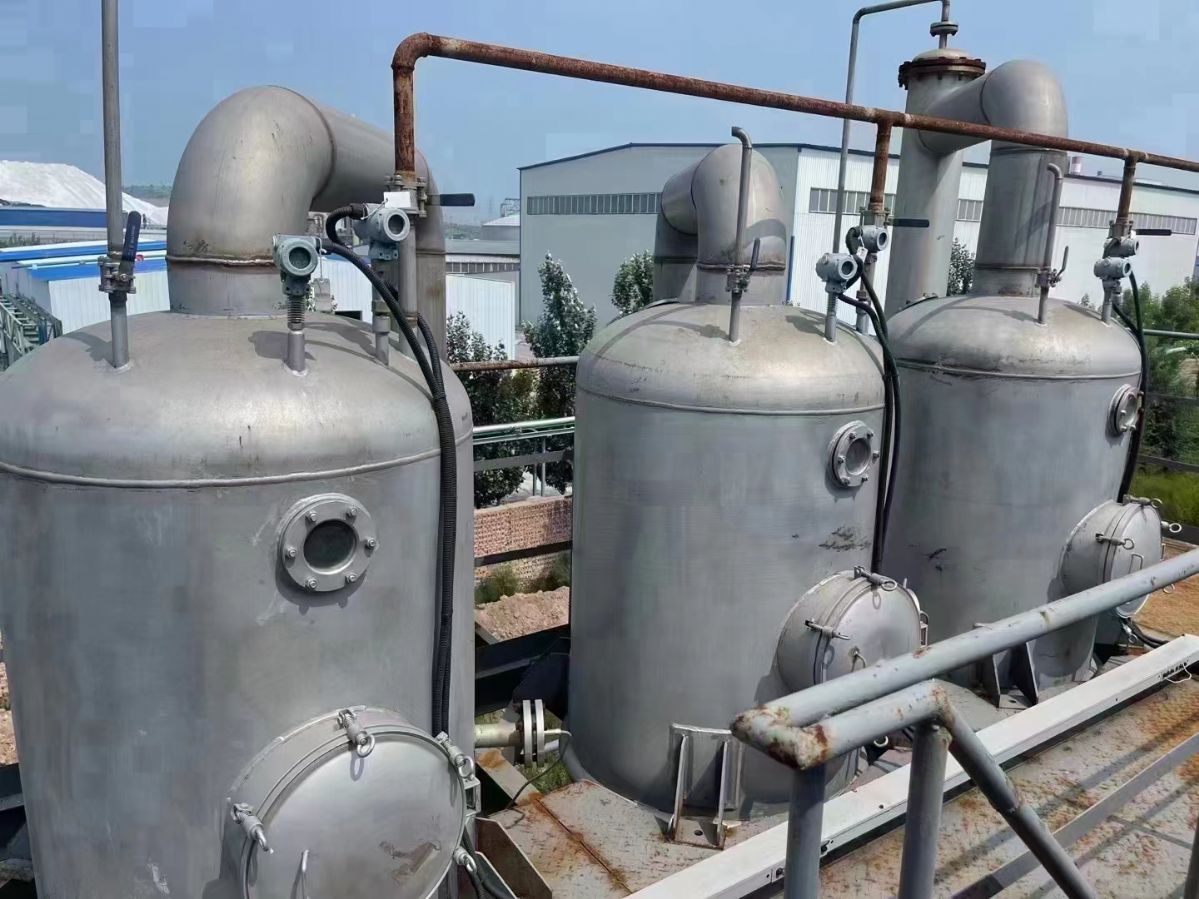 二手MVR钛材蒸发器 化工废水蒸发器3吨 5吨 1-1