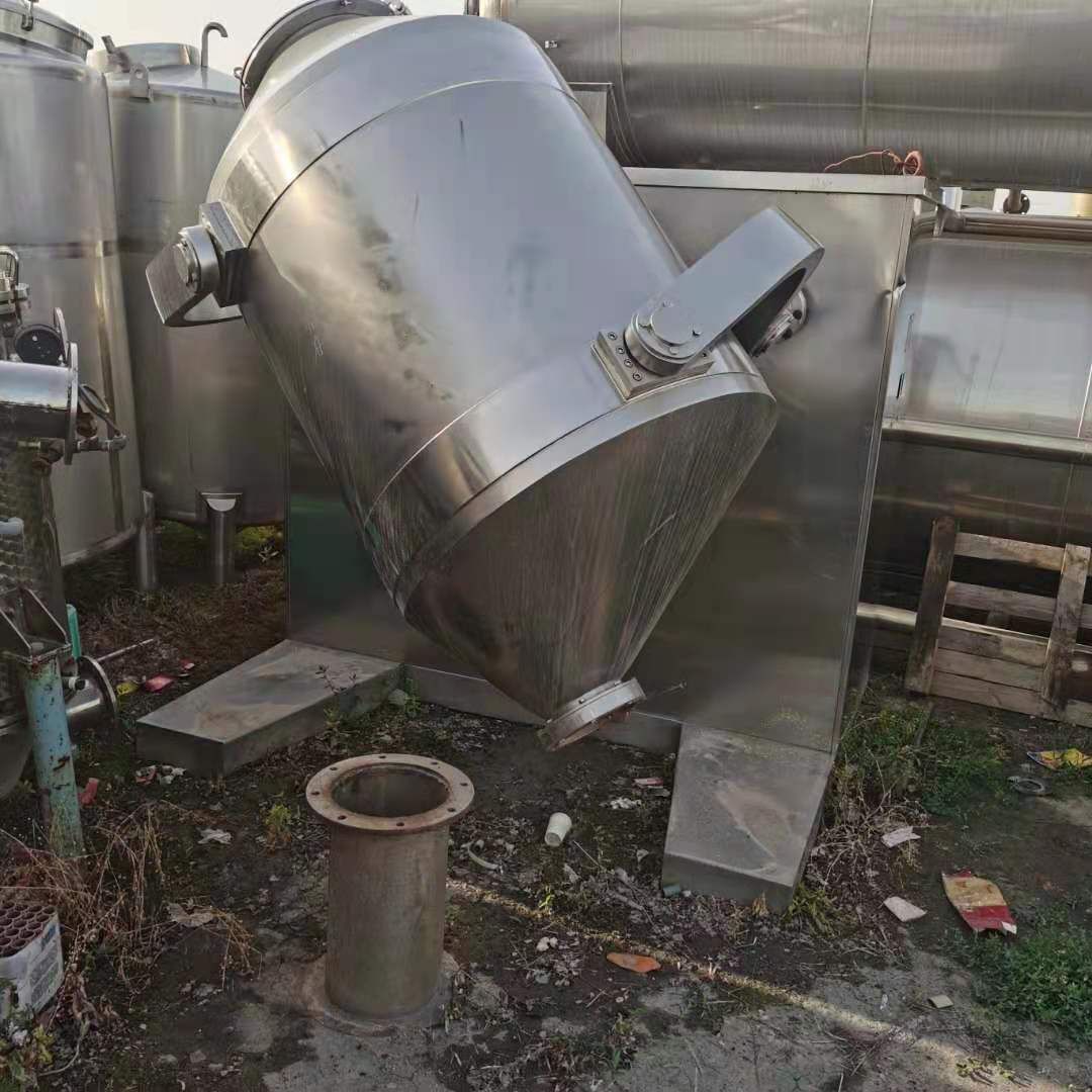 出售二手不锈钢三维混合机 400升多向运动三维混合-2