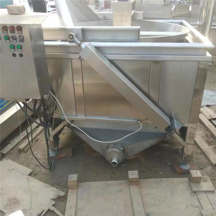出售二手全自动油炸锅 加工油炸生产线 香蕉片油炸设-1