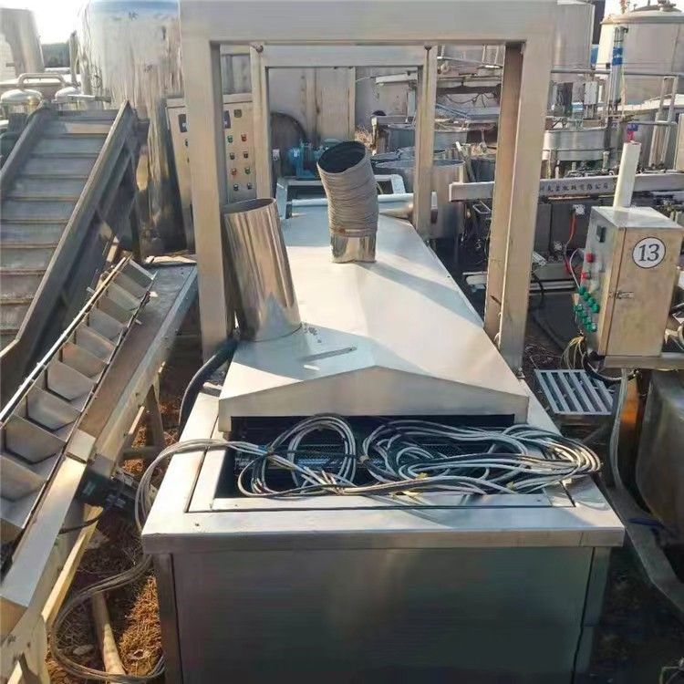 出售二手全自动油炸锅 加工油炸生产线 香蕉片油炸设-2