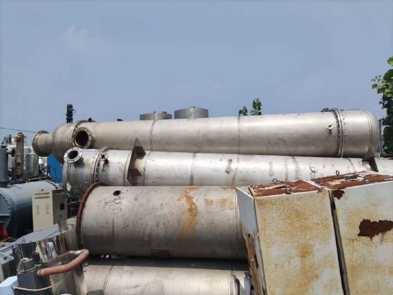 出售二手冷凝器300平方全钛材冷凝器-1