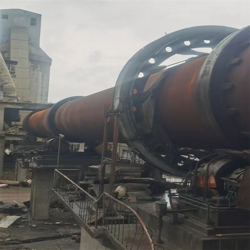 出售二手回转窑 3.2x52米回转窑一台-2