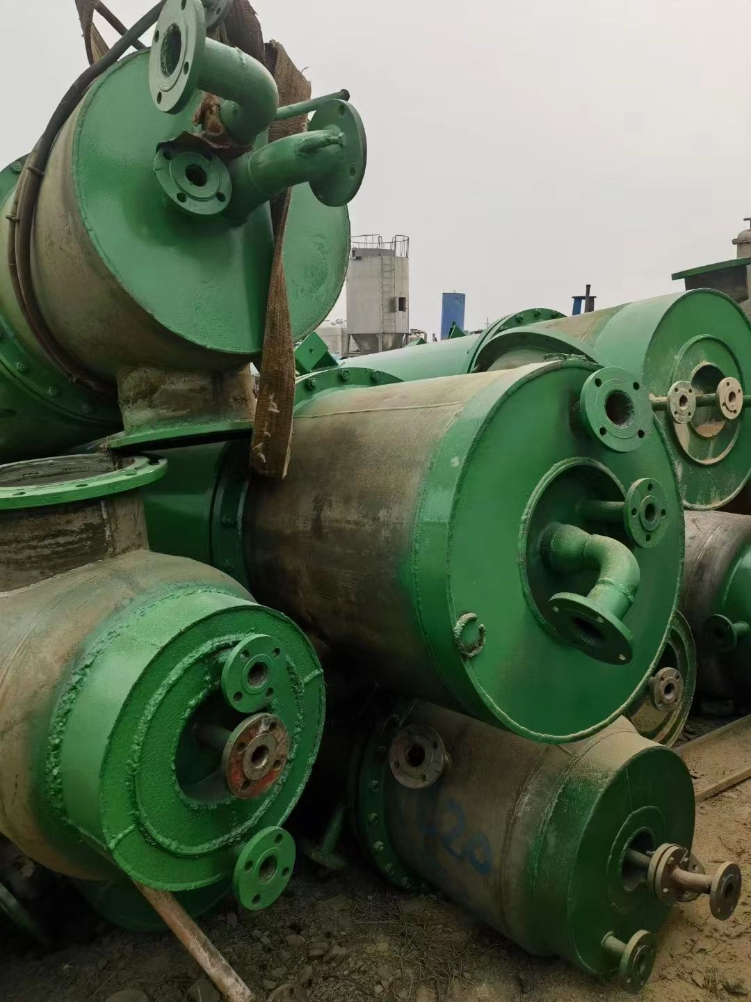 出售二手蒸发器二手10平方薄膜蒸发器一台,316L-2