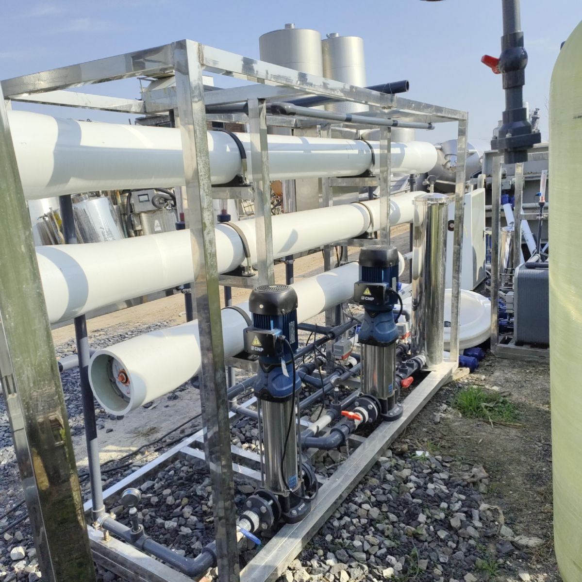 出售二手水处理 反渗透水处理设备 二手20000L-1