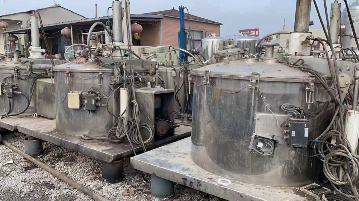 出售 二手1250赛德力自动刮刀下卸料离心机2套,-2