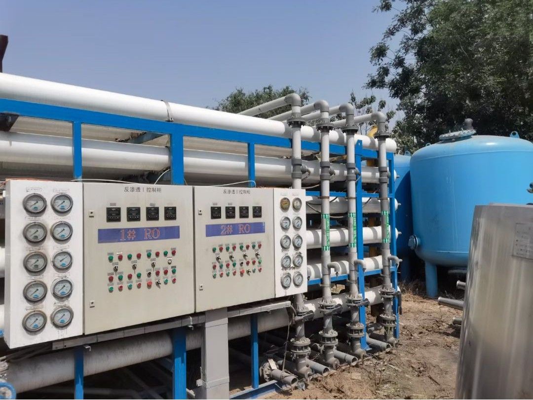 出售二手反渗透设备 二手2吨双级纯化水设备 配备E-2