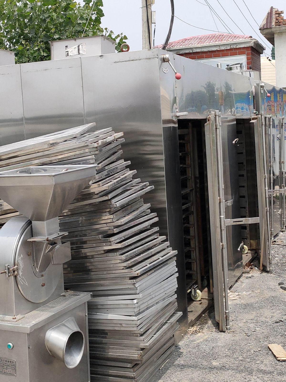 出售4门八车192盘烘箱304材质便宜处理-2