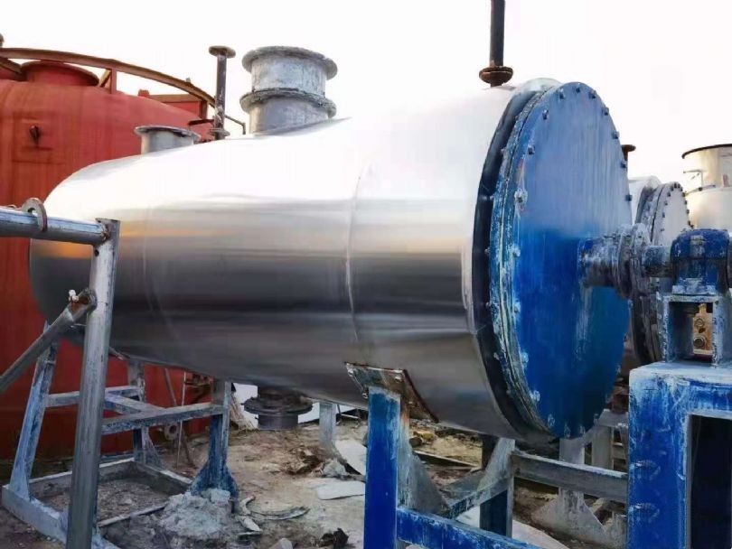 出售 二手3000升耙式干燥机 盘式连续烘干机-2