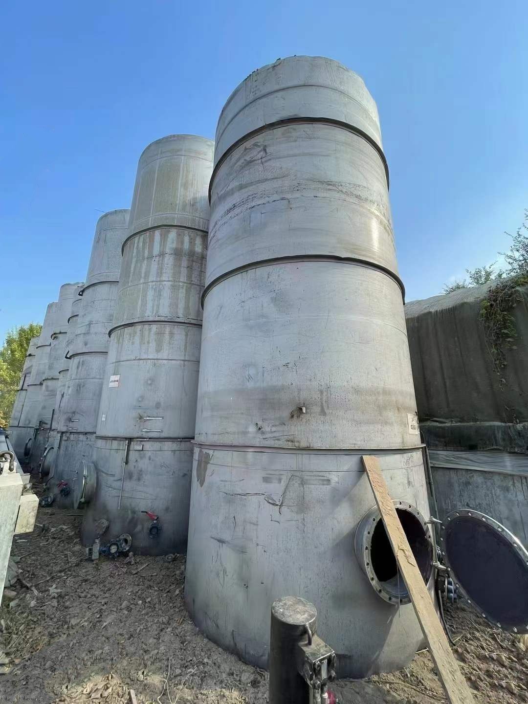 出售 二手储罐70立方卧式碳钢储罐10台-1