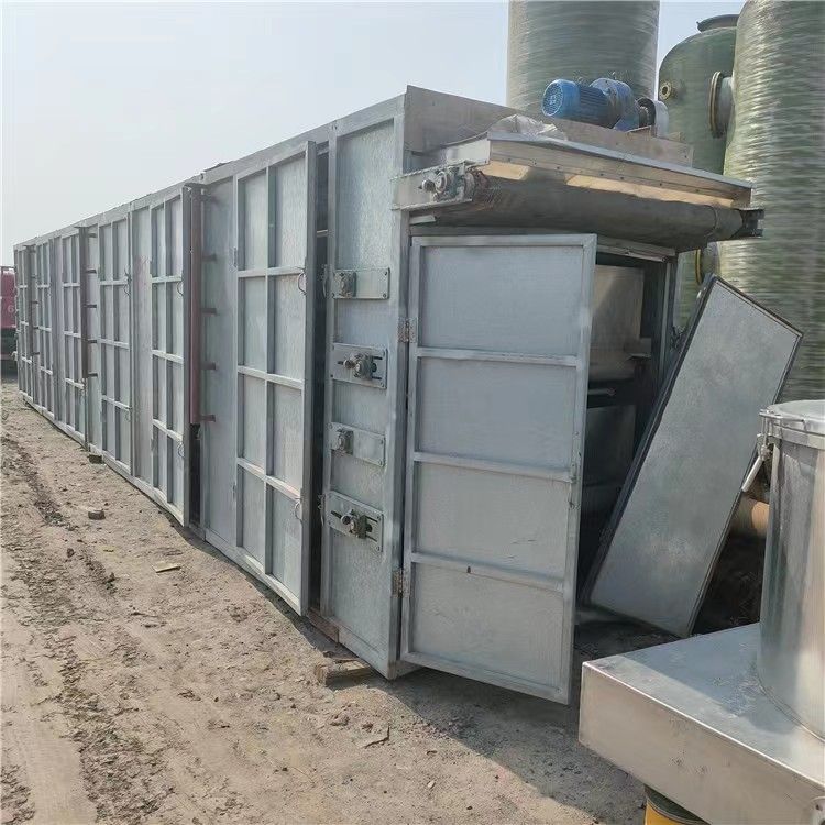 出售二手干燥机二手1.5x9米网带烘干机 全自动电-1