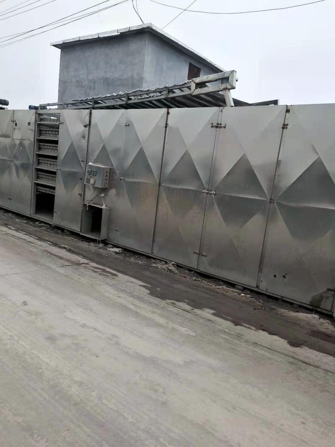 出售二手干燥机二手1.5x9米网带烘干机 全自动电-2