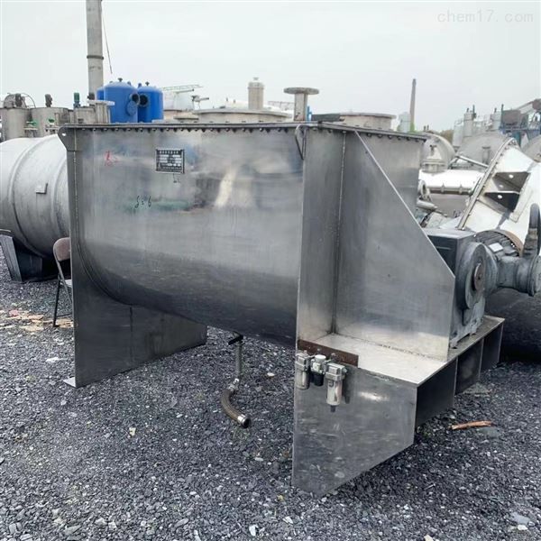 出售二手混合机二手3立方不锈钢螺带混合机-2