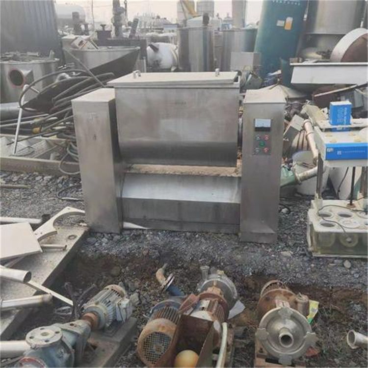 出售二手300升500升槽型不锈钢混合机 粉末混合-2