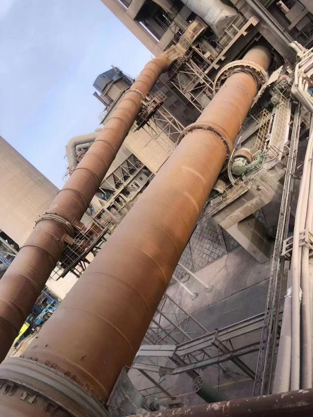 出售 二手回转窑1.5X20米 两组托轮-2